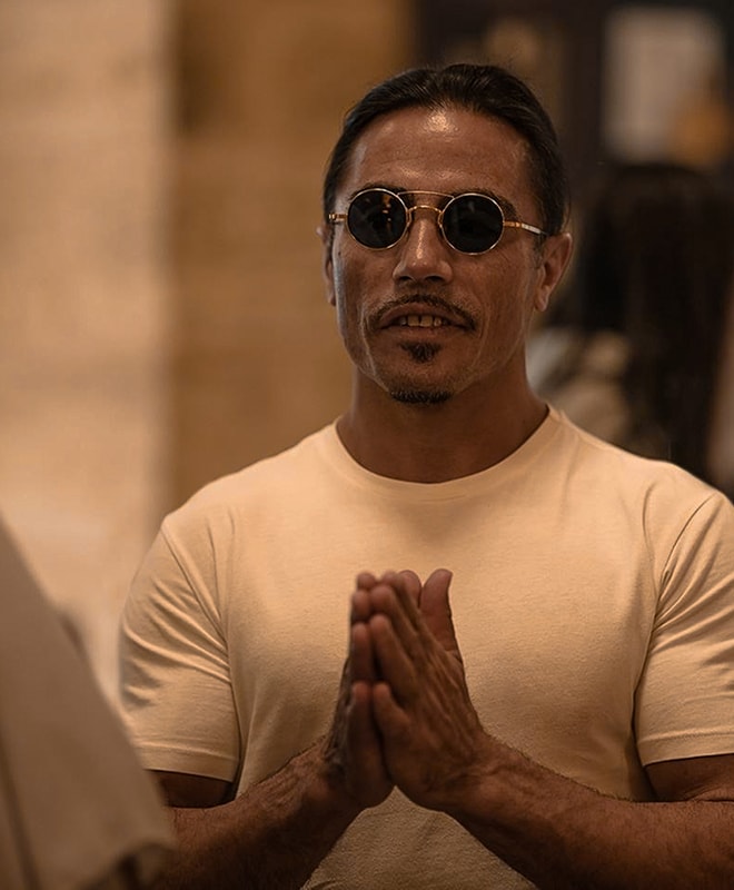 Nusret Gökçe in the kitchen