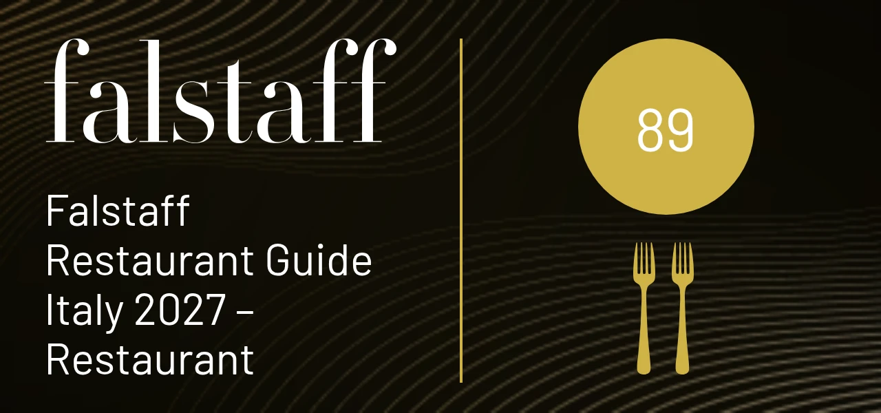Falstaff Restaurant Guide Italy 2027 – 89 points